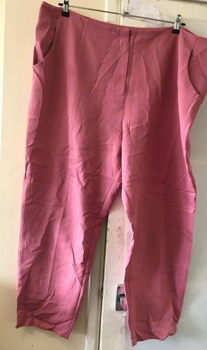 Women ladies pink - pink, cropped