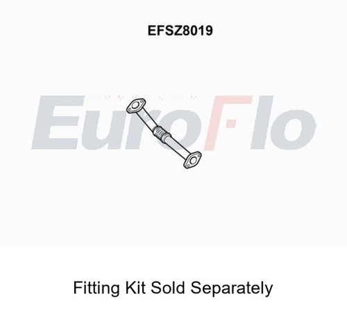 Pipe front exhaust - pipe,