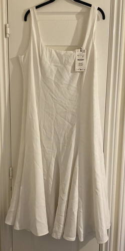 Zara cream dress - zara, xl