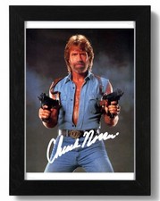 Chuck norris signed autograph - norris,