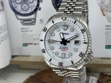 Seiko Men's Modded Retro Diver  Watch - 7002-7001 Mother Of Pearl Dial / Bezel