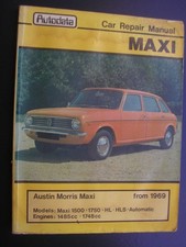 AUTODATA AUSTIN MORRIS MAXI