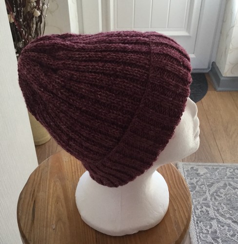 Hand knitted hat - hand,