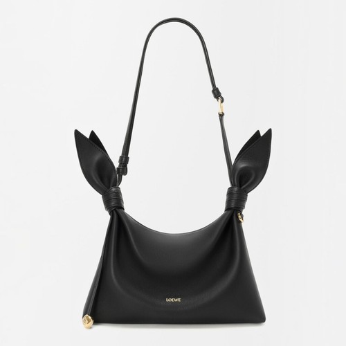 Loewe black mini scarf - loewe,