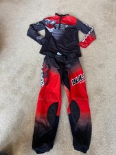 wulfsport kids trials mx suit AGE 8-10. PLEASE READ FULL DESCRIPTION