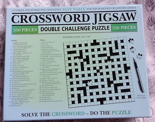 Past times crossword jigsaw - times,