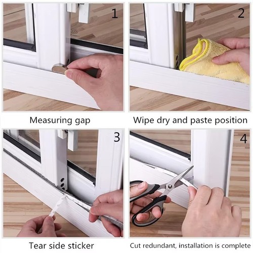 10m self adhesive draught - self-adhesive,