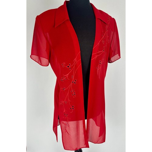 Vintage studio sheer red - vintage,