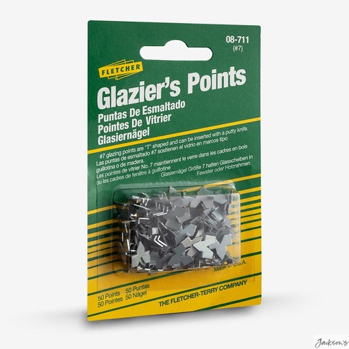 Fletcher glazier points metal - glazier,