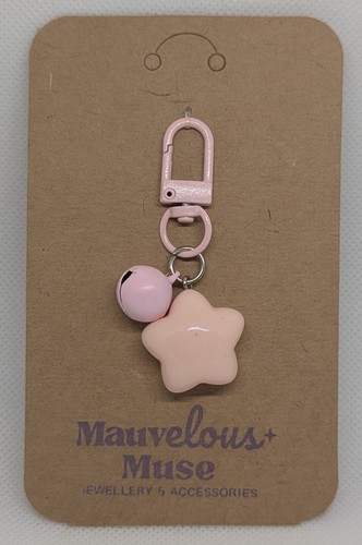 Chunky pastel pink star - pink,