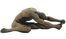 Stretching Male Figurine