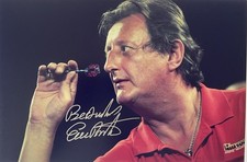 Eric Bristow HAND SIGNED 12x8