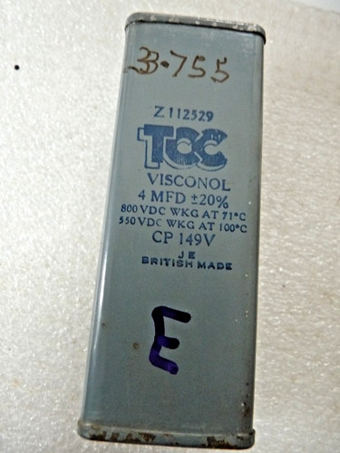 Tcc 4µf 4uf 4mfd - 4µf, ±