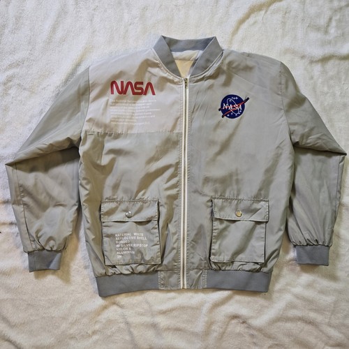Nasa reflective silver bomber - reflective,