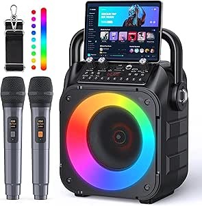 Portable karaoke machine - karaoke,