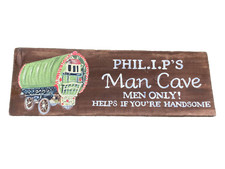 Gypsy Caravan House Name Sign