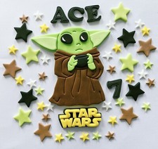 Edible Fondant Star Wars Yoda
