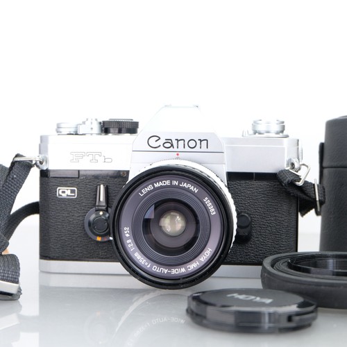 Canon ftb 35mm - film, camera