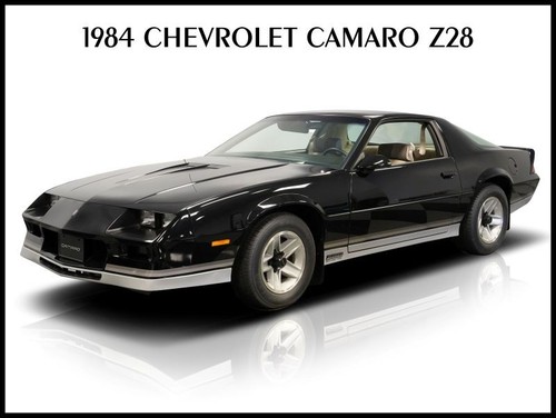 1984 chevrolet camaro - 1984,