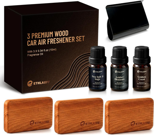 Natural car air freshener - car,