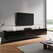 200cm high gloss floating - high, tv