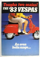 VESPA Scooters Sales Brochure