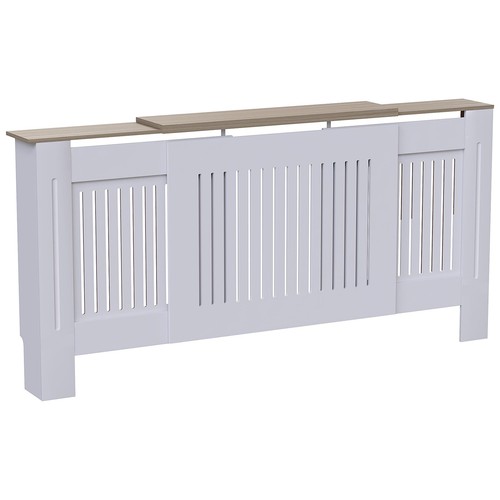 White radiator cover shelf - radiator,