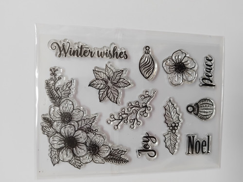 Winter wishes clear stamps - clear,