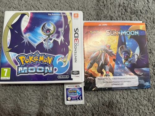 Pokémon moon nintendo 3ds - moon,