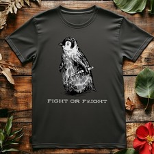 Fight or Flight Funny Penguin