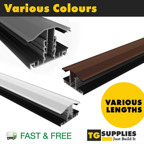 Glazing bar section - glazing, end