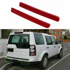 2pcs Red Bumper Reflectors for