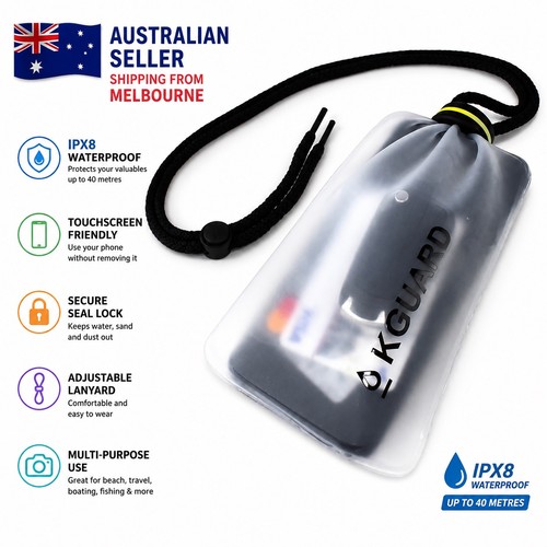 Kguard waterproof pouch ipx8 - kguard,