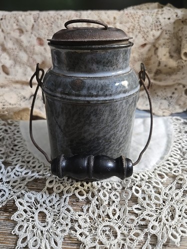 Antique gray graniteware - gray,
