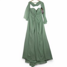 Gino Cerruti Dress Size XXL Light Green Formal Wedding Guest Prom - Preloved 