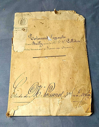 Antique 1875 french - 1875,