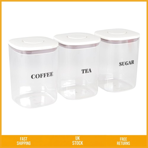 Airtight tea coffee - tea, sugar