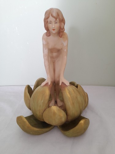 Royal dux porcelain figurine - porcelain,