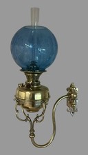 Antique Wall Bracket Brass Oil