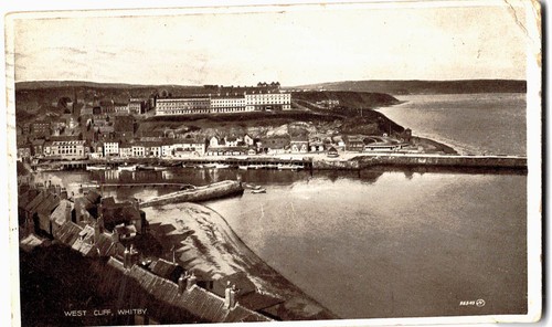 West cliff whitby view - west,