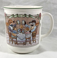 Villeroy & Boch Foxwood Tales - tea / coffee mug - family meal EXCELLENT