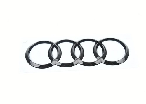 Audi front gloss black - black, four