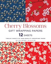 Cherry blossoms gift wrapping - blossoms,