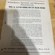 Van Norman Model No.12 Ram