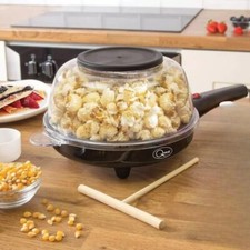 2-in-1 Popcorn & Crepe Maker