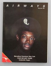 QANTAS AIRWAYS AIRLINE INFLIGHT MAGAZINE MAY/JUNE 1987 YSL CABIN CREW UNIFORM