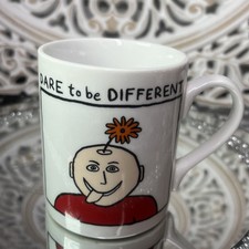 Edward Monkton Mug Dare to be Different  McLaggan Smith Rare T18