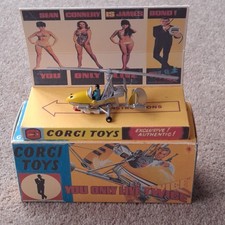 James Bond-Gyrocopter-You Only Live Twice-Original Corgi model c/w code 3 box