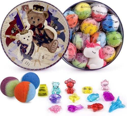 Kids organic bath bombs - organic, 12