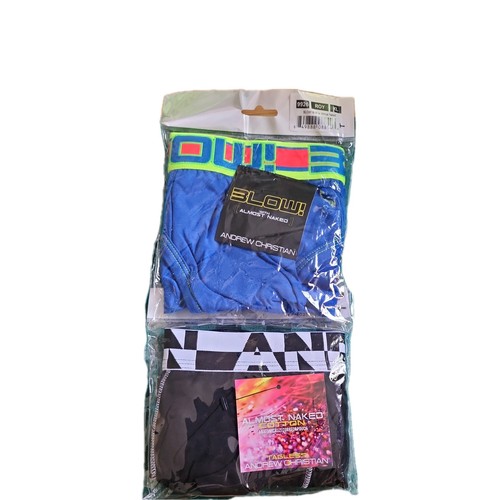 New 2pack andrew christian - new,
